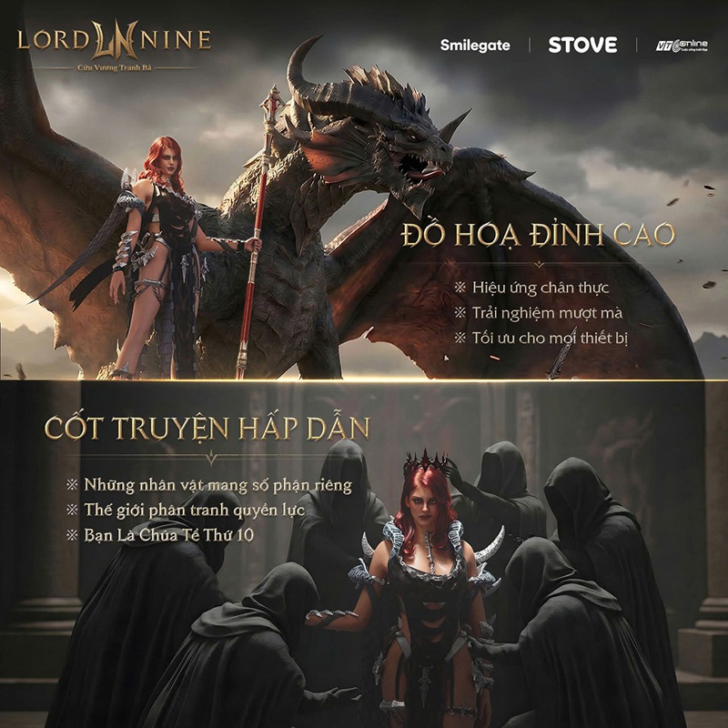 LORDNINE - Cửu Vương Tranh Bá chính thức ra mắt tại Việt Nam