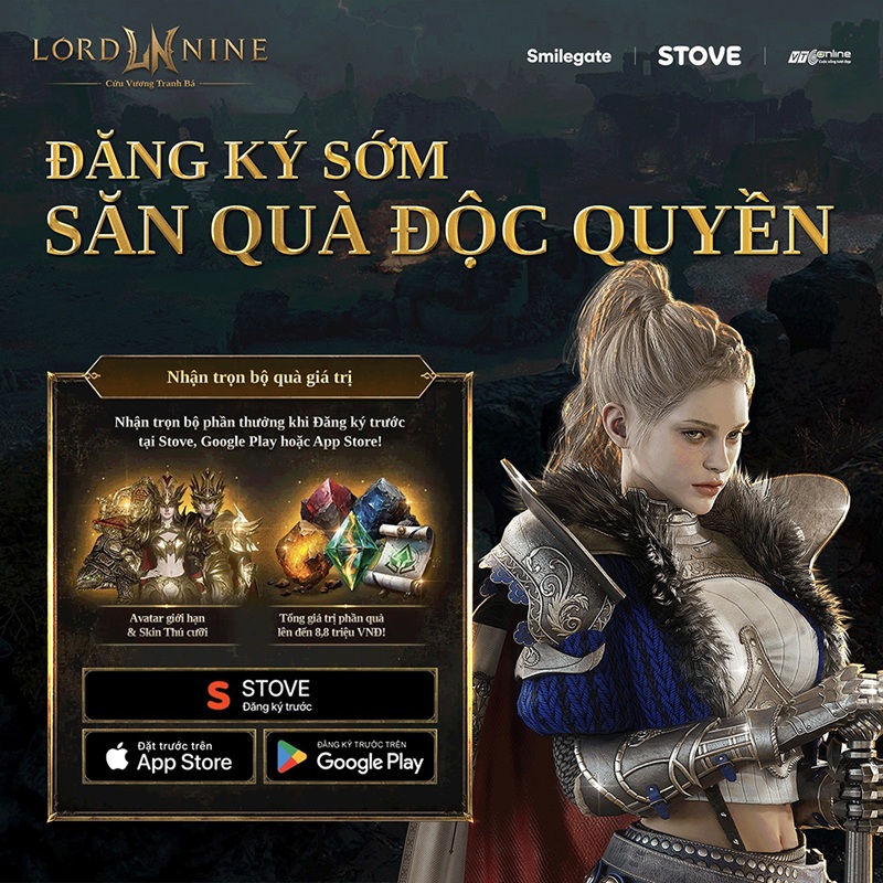 LORDNINE ấn định ra mắt 15/06, đặt tiêu chuẩn cho MMORPG thế hệ mới