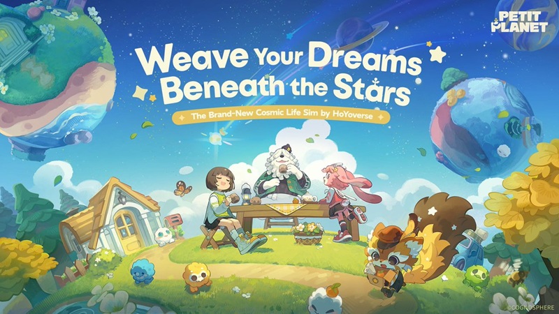 HoYoverse công bố Petit Planet — game mô phỏng cuộc sống vũ trụ, mở đăng ký “Coziness Test” cho PC và iOS