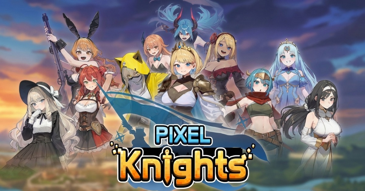 Pixel Knights: Idle RPG - Game 2.5D cho phép điều khiển 4 tướng cùng lúc, offline vẫn nhận 100% quà