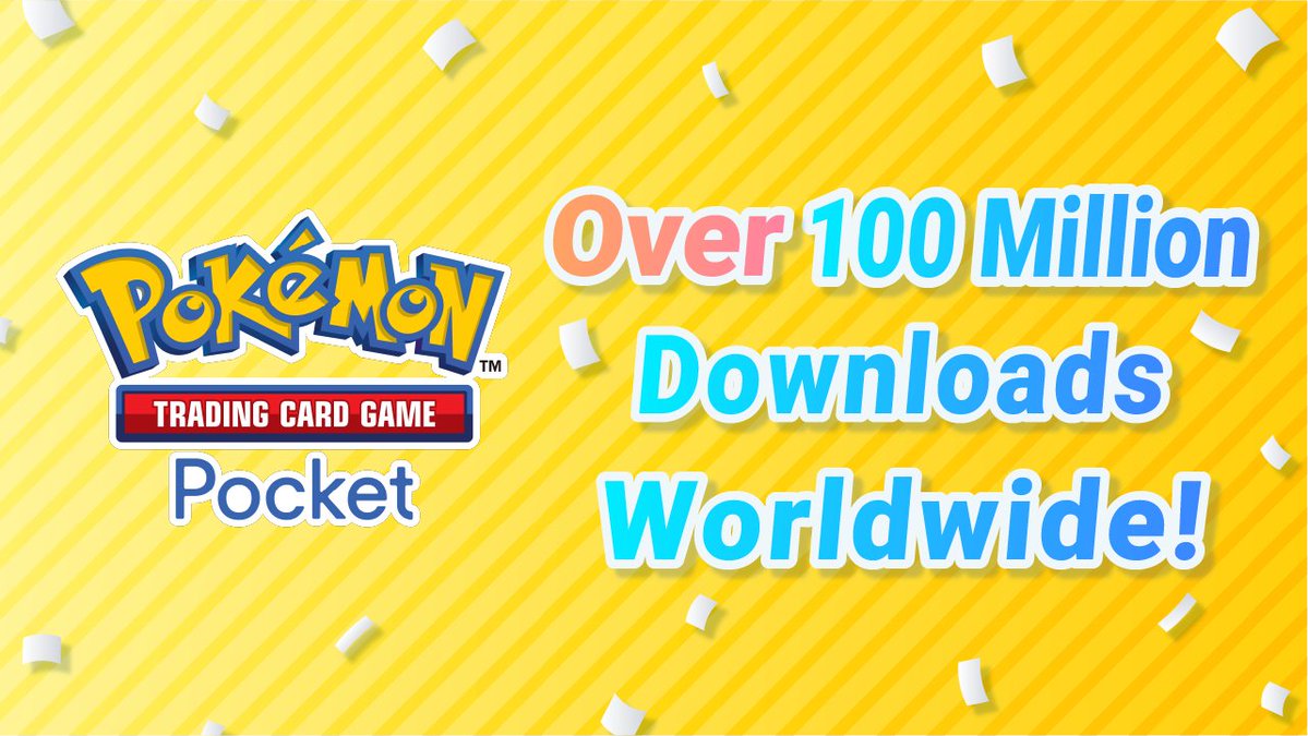 Pokémon TCG Pocket: Đạt đỉnh cao với 100 triệu lượt tải xuống