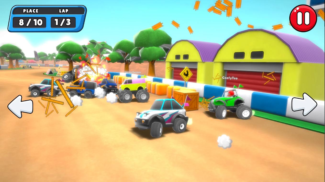 Race Riot: Car Crash ra mắt trên Android: Game đua xe đập phá offline cực giải trí