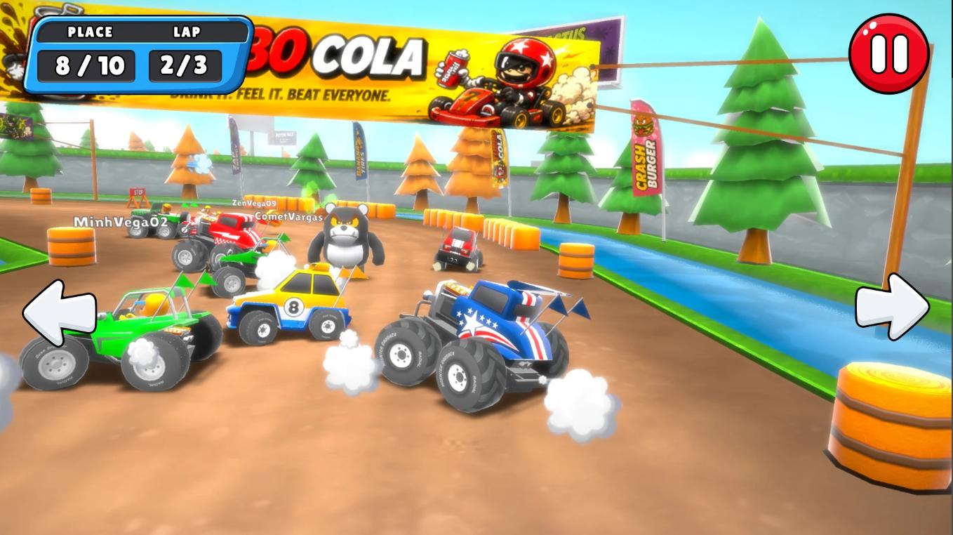 Race Riot: Car Crash ra mắt trên Android: Game đua xe đập phá offline cực giải trí