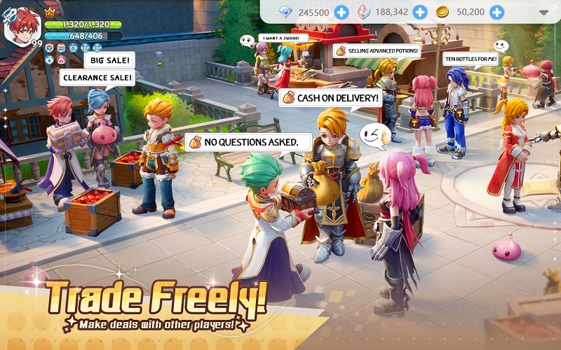 Ragnarok: Rebirth – Ragnarok online có thể chơi màn hình dọc hay ngang trên điện thoại