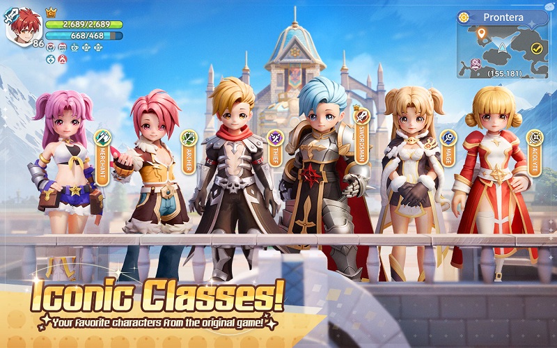 Ragnarok: Rebirth – Ragnarok online có thể chơi màn hình dọc hay ngang trên điện thoại