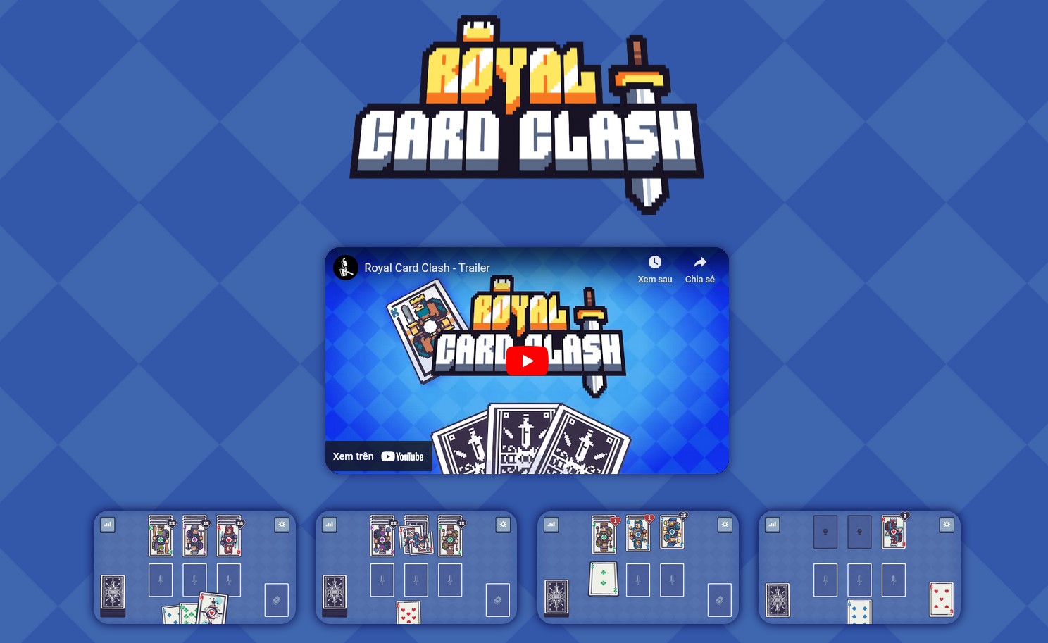 Royal Card Clash: Đơn giản nhưng không hề dễ