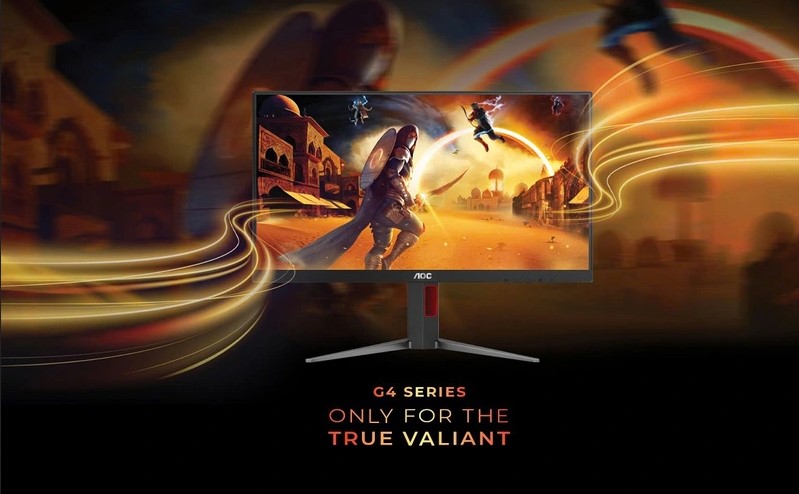 AOC Gaming G4: Chiến trường màu sắc, vũ khí tối thượng cho game thủ và nhà sáng tạo