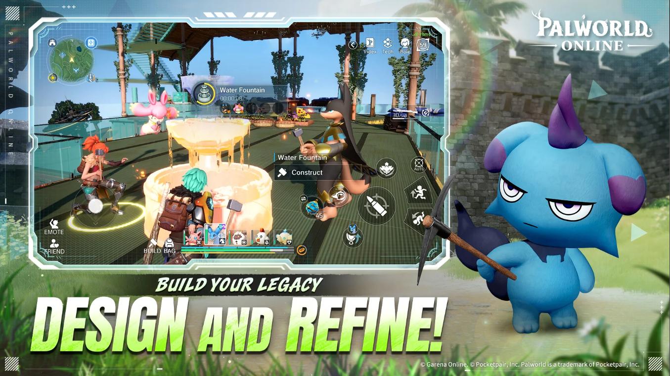 Garena bất ngờ mở đăng ký trước Palworld Online, hé lộ gameplay và ngày ra mắt