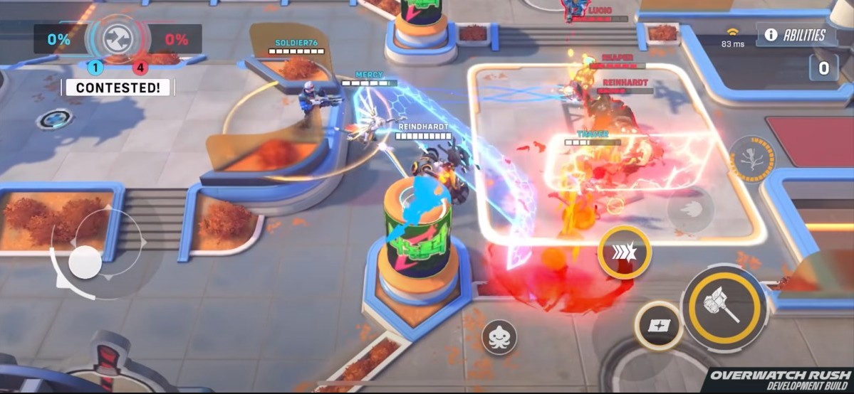 Overwatch Rush: Bom tấn bắn súng "top-down" mới toanh của Blizzard trên Mobile