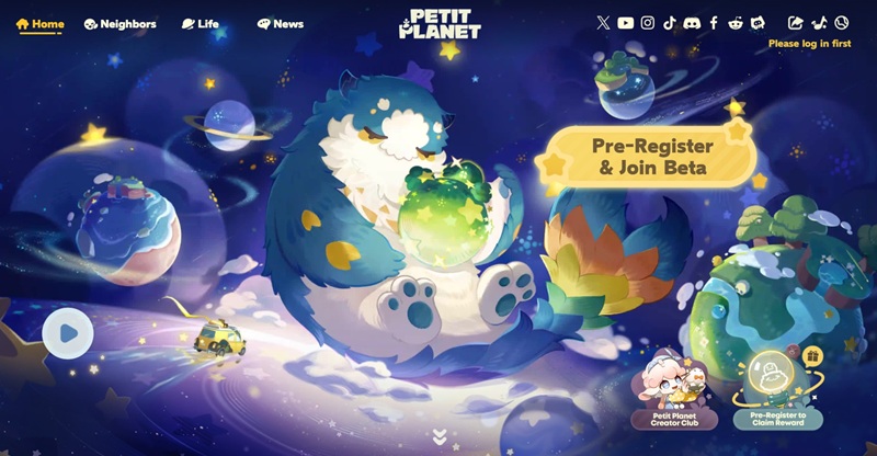 Petit Planet: Game "trồng trọt" không gian của cha đẻ Genshin Impact mở Closed Beta vào 21/04