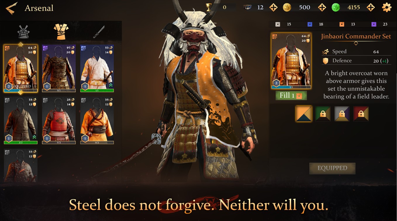 Katori: Code of Blade - Game đối kháng Samurai 1v1 chính thức ra mắt trên Android