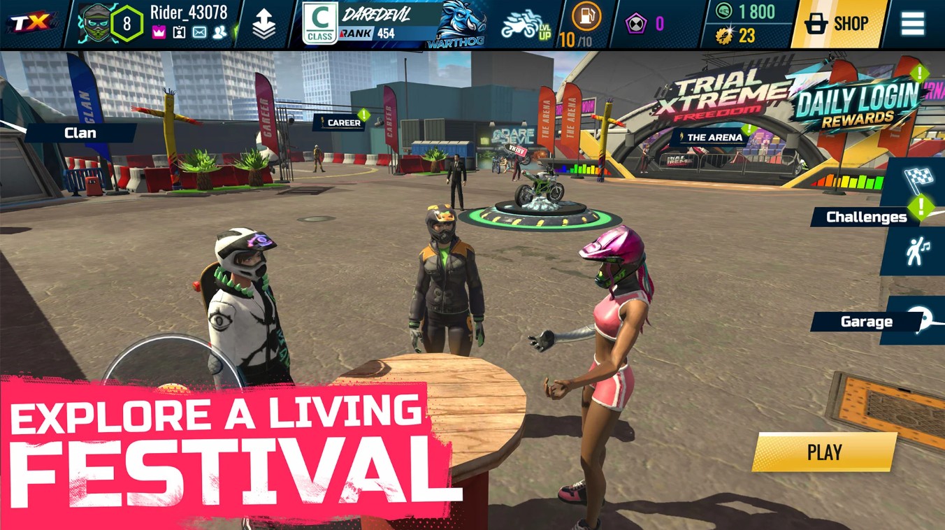 Trial Xtreme Freedom – Game đua xe mô tô PvP sở hữu vật lý siêu thực