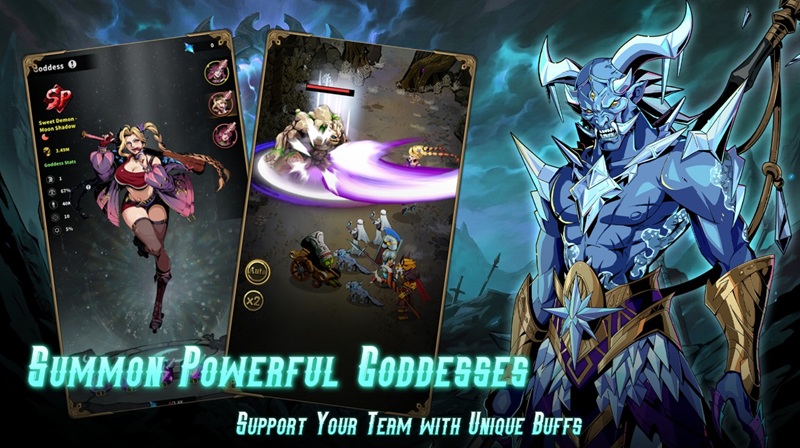 Fallen Souls: Idle RPG ra mắt trên Android: Tặng 3400 lượt quay, đột phá với bàn cờ chiến thuật 30 ô