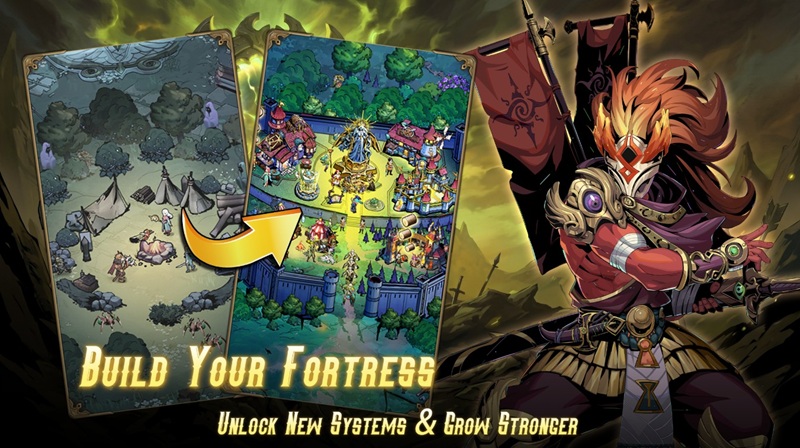 Fallen Souls: Idle RPG ra mắt trên Android: Tặng 3400 lượt quay, đột phá với bàn cờ chiến thuật 30 ô