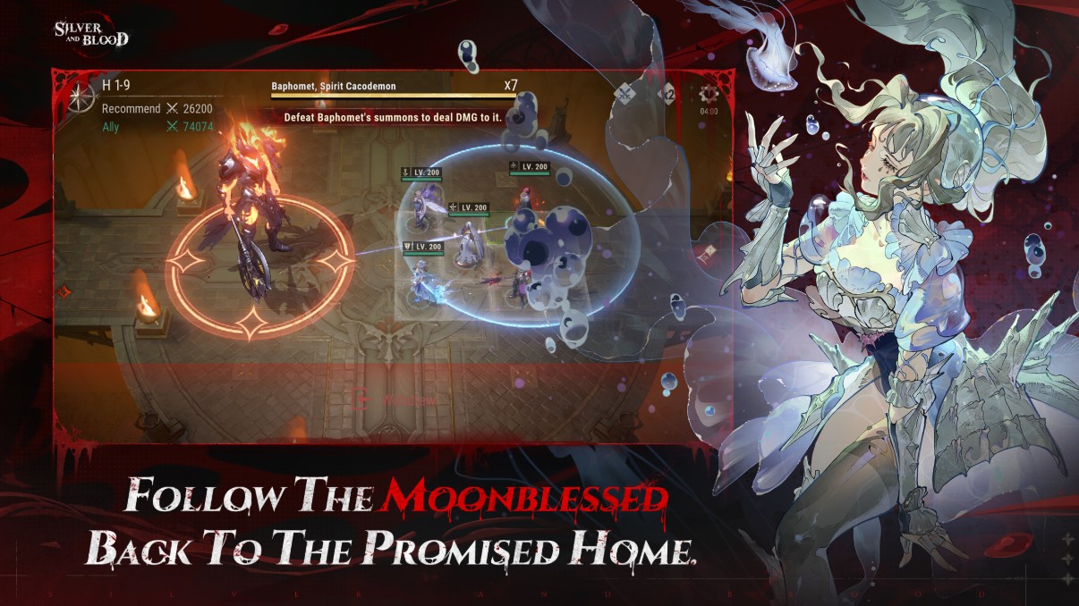 Silver and Blood chính thức ra mắt toàn cầu: Khám phá thế giới ma cà rồng Minexus