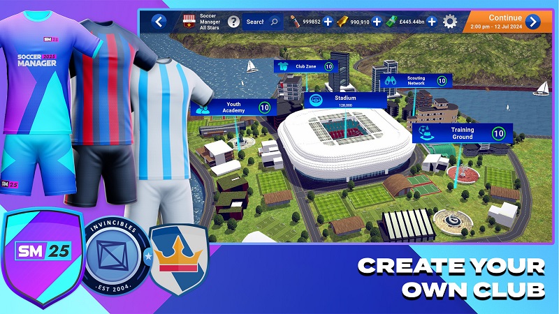 Soccer Manager 2025 – Game đối tác của Man City mở đăng ký sớm, tháng sau ra mắt