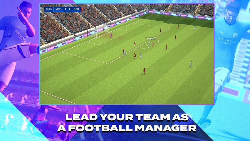 Soccer Manager 2025 – Game đối tác của Man City mở đăng ký sớm, tháng sau ra mắt