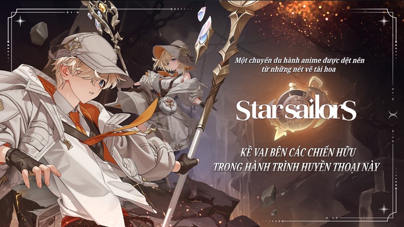 Bom tấn JRPG anime Star Sailors từ Com2uS chốt lịch ra mắt toàn cầu, có hỗ trợ Tiếng Việt
