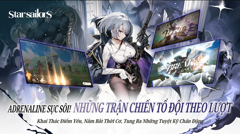 Bom tấn JRPG anime Star Sailors từ Com2uS chốt lịch ra mắt toàn cầu, có hỗ trợ Tiếng Việt