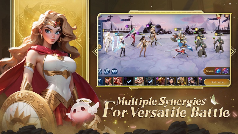 Summoners Kingdom: Goddess - Game nhập vai thẻ bài mới, hiện đã có trên Android và iOS