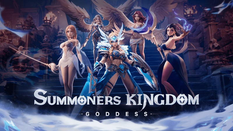 Summoners Kingdom: Goddess - Game nhập vai thẻ bài mới, hiện đã có trên Android và iOS