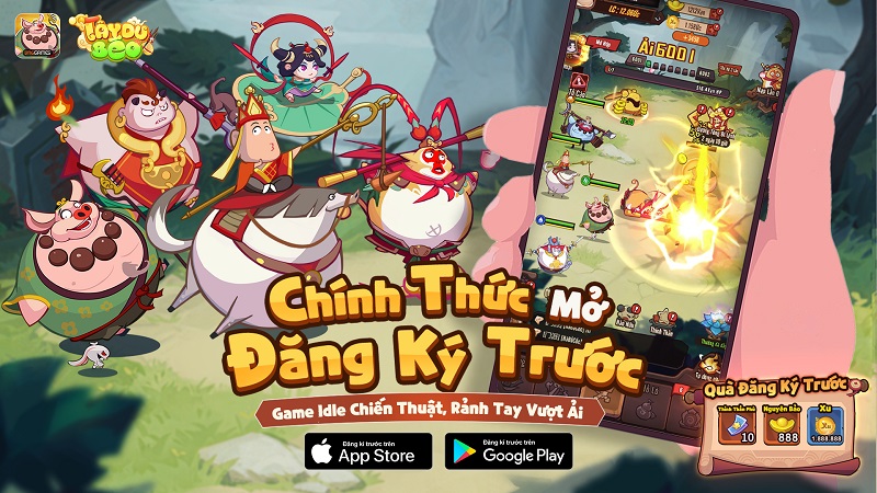 Tây Du Béo VNG - Tựa Game Idle Rảnh Tay: Chơi Mọi Lúc Mọi Nơi Trên Đa Nền Tảng