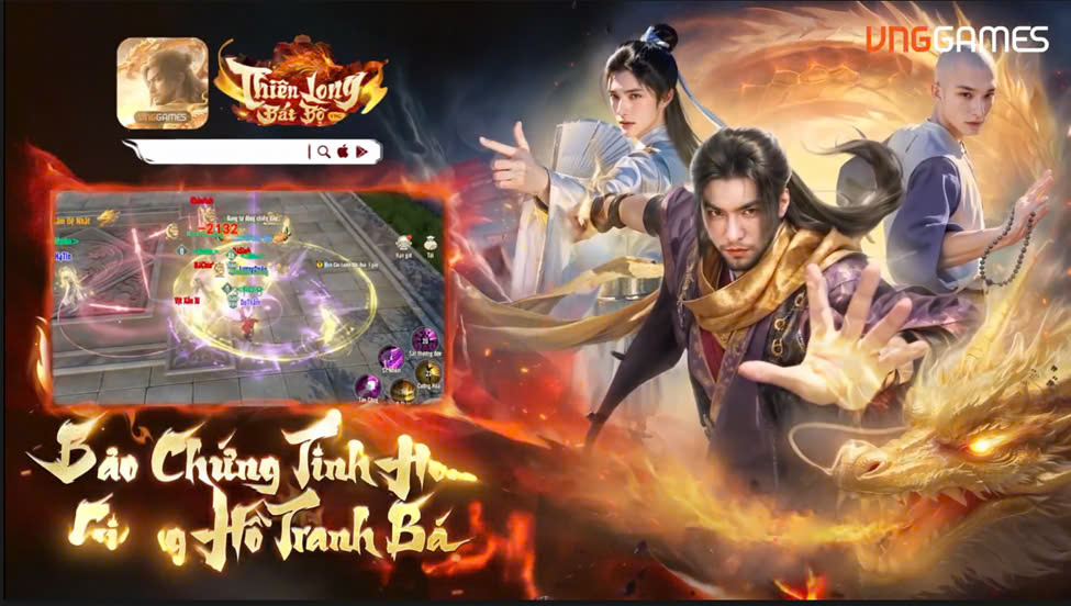 Thiên Long Bát Bộ VNG công bố TVC trước thềm ra mắt chính thức cộng đồng game thủ