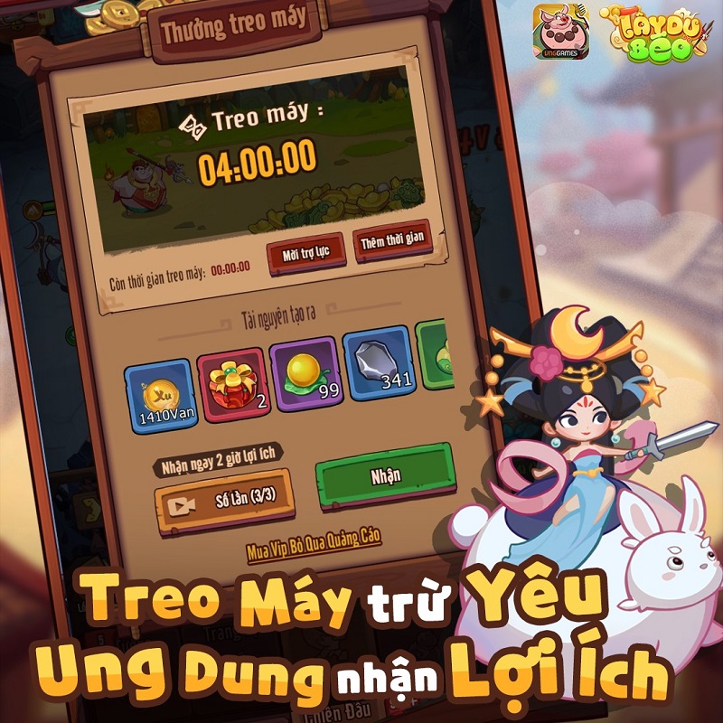 Tây Du Béo VNG tựa game chiến thuật, rảnh tay vượt ải chính thức ra mắt 