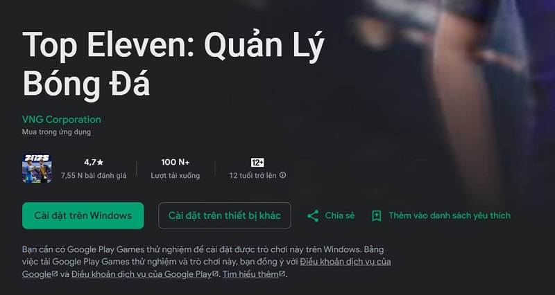 Có thể bạn chưa biết, Top Eleven: Quản Lý Bóng Đá là tựa game về thể thao độc đáo của VNGGames