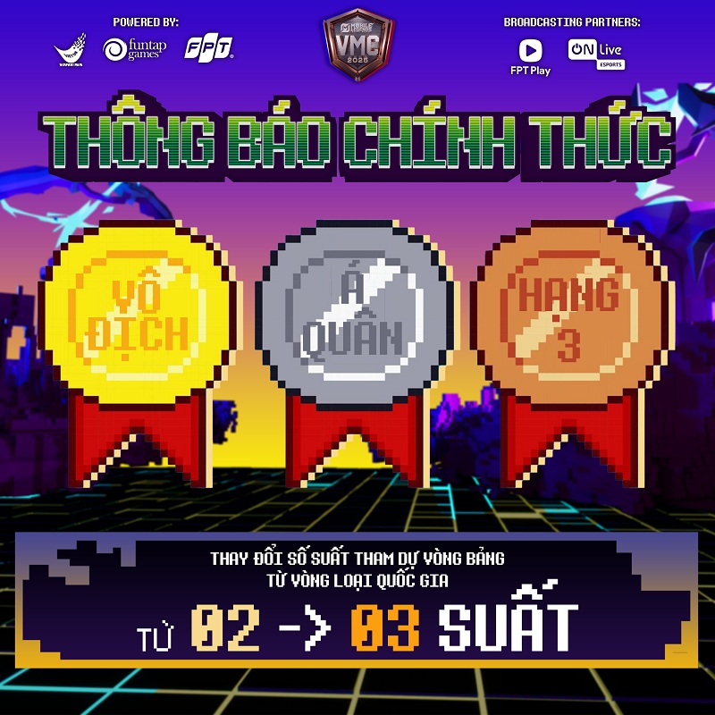 VMC WINTER 2025 – Giải Vô Địch Thể Thao Điện Tử Quốc Gia Vietnam MLBB Championship Winter 2025 Chính Thức Khai Màn