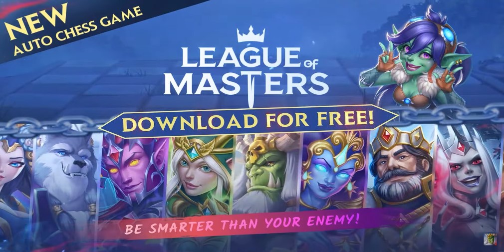 League of Masters: Auto Chess ra mắt toàn cầu trên Android và PC