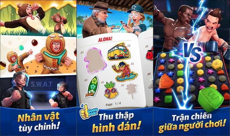 Boxing Star - PvP Match 3: Game giải đố đối kháng PvP hấp dẫn