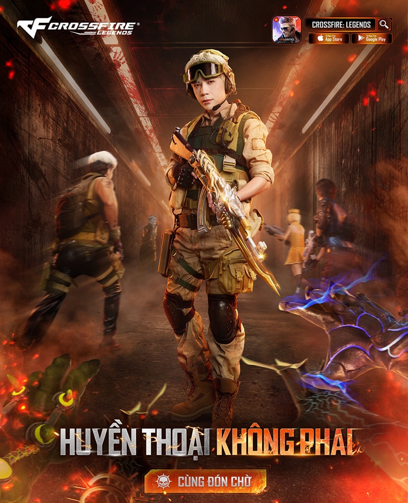 Orange, Pháo, Quang Hùng MasterD chính thức đồng hành cùng Crossfire: Legends trong các nhân vật huyền thoại