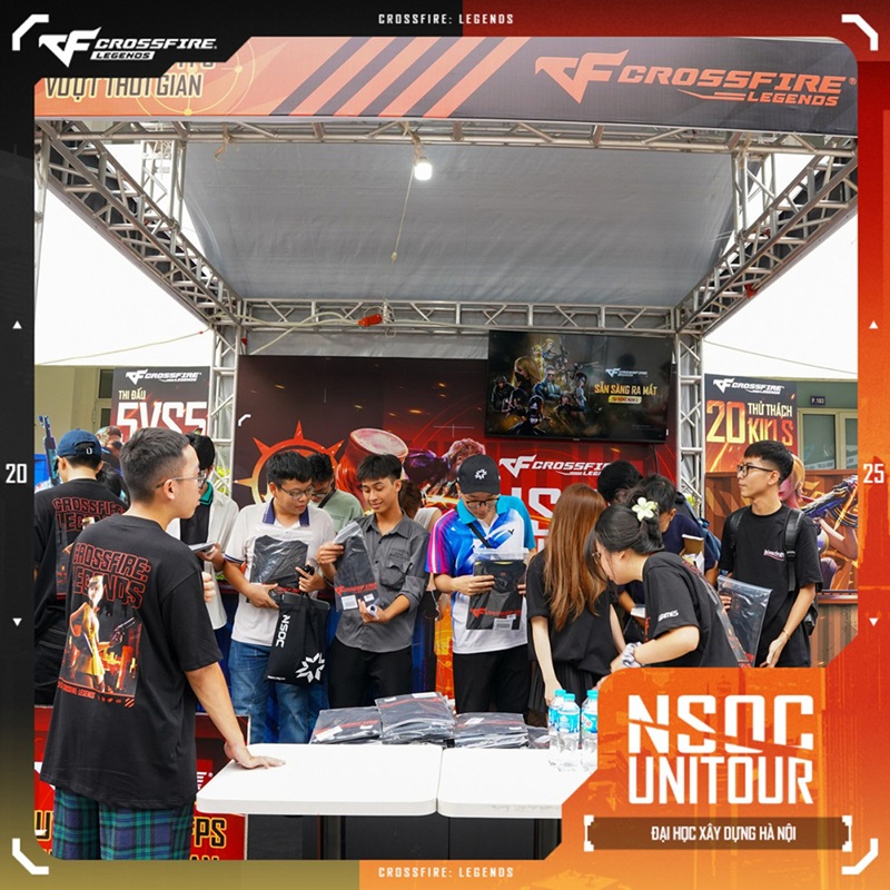 Crossfire: Legends và hành trình tạo dựng ký ức thời sinh viên với NSOC 2025