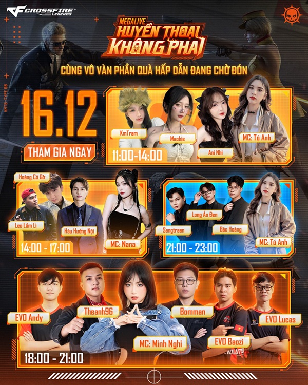 Crossfire: Legends chính thức ra mắt – Huyền thoại vượt thời gian tiếp bước tại thị trường Việt