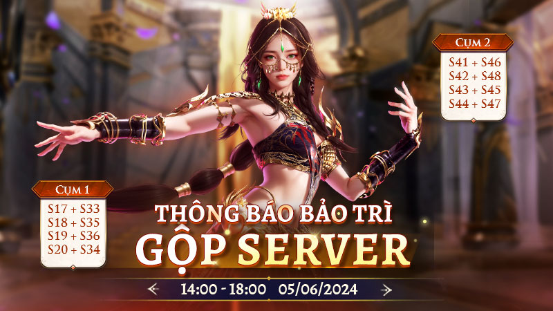 THÔNG BÁO GỘP SERVER [05.06]