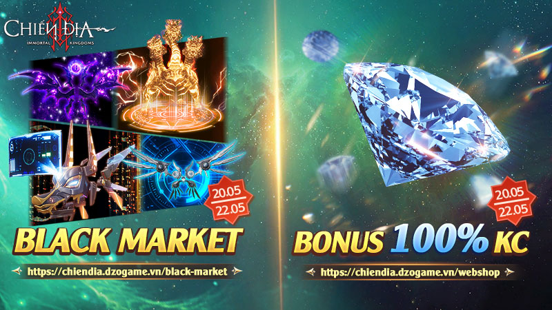 [20.05 - 22.05] Black Market + 100% KC