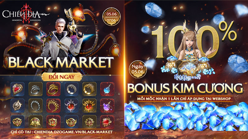 [05.06 - 07.06] Black Market + 100% KC