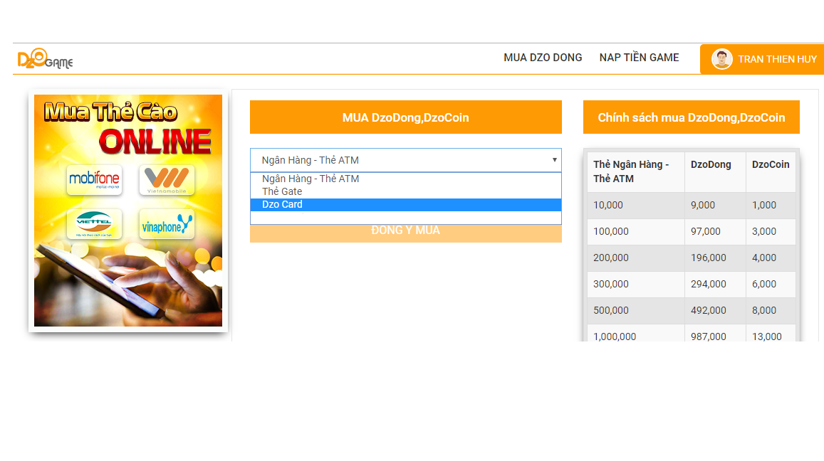 Yulgang Hiệp Khách Dzogame VN - Giới thiệu Ví Dzogame Hình 5