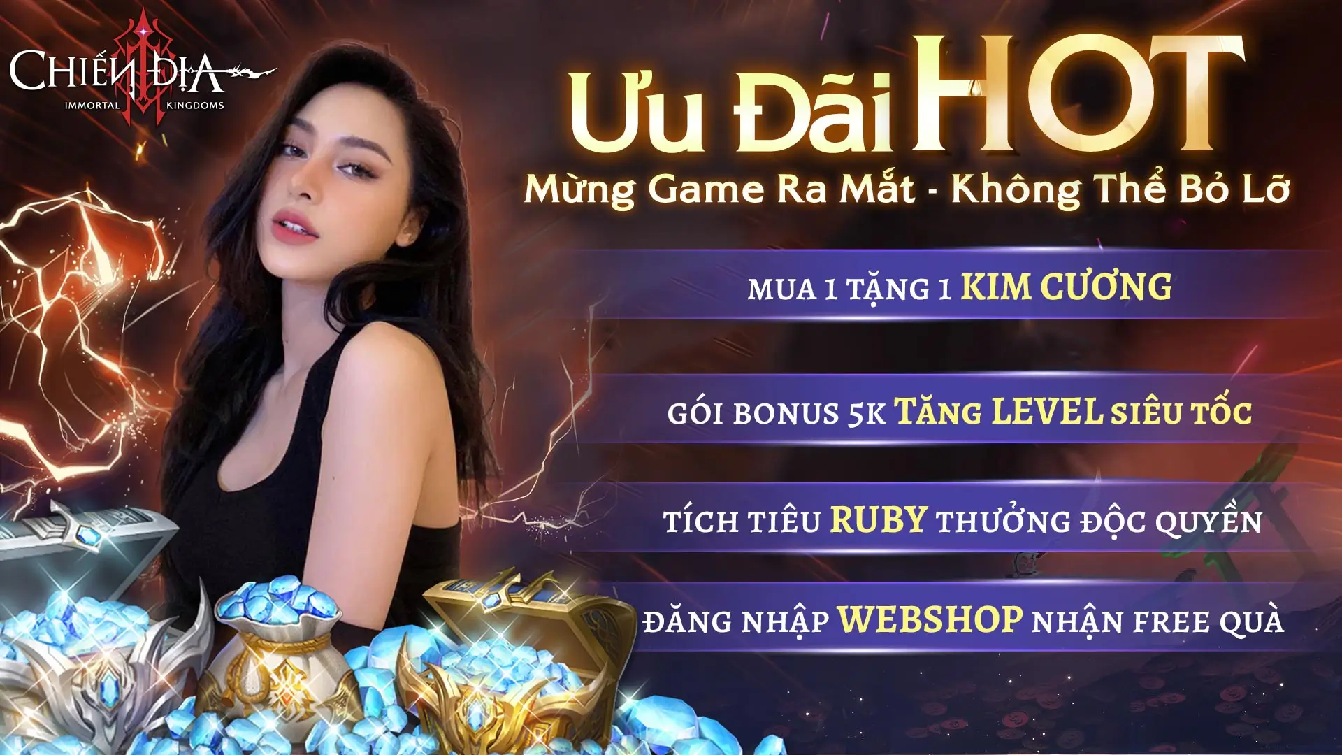 [Ưu đãi HOT] Mừng Game Ra Mắt