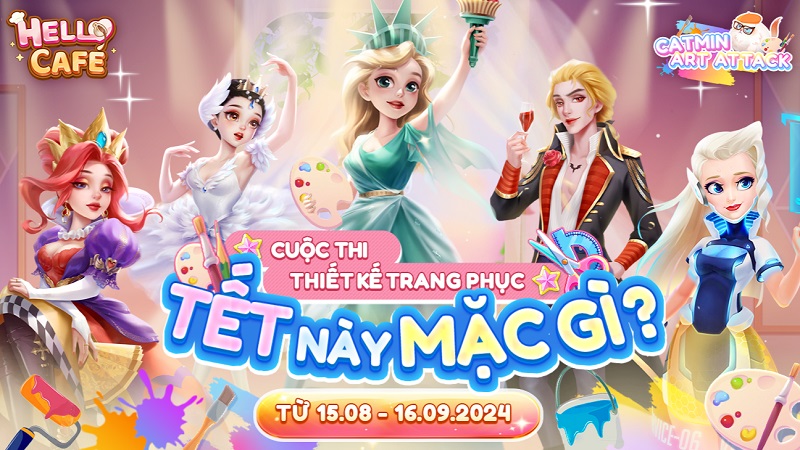 Bùng nổ sáng tạo cùng Hello Café với cuộc thi thiết kế trang phục “Tết này mặc gì?”