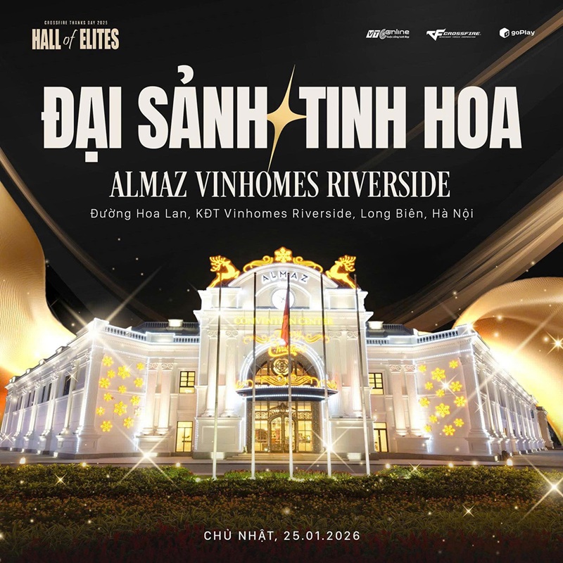 Crossfire Thanks Day 2025 - Hall Of Elites: Khi cộng đồng lần đầu tiên trở thành trung tâm của sự kiện vinh danh và tri ân