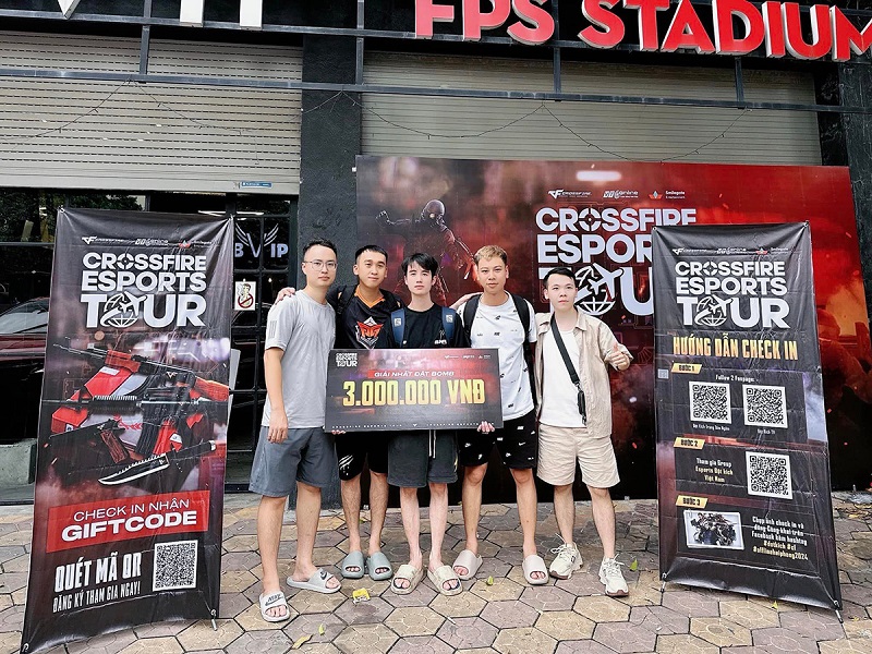 Hải Phòng cực nóng với offline thi đấu Crossfire Esports Tour 2024