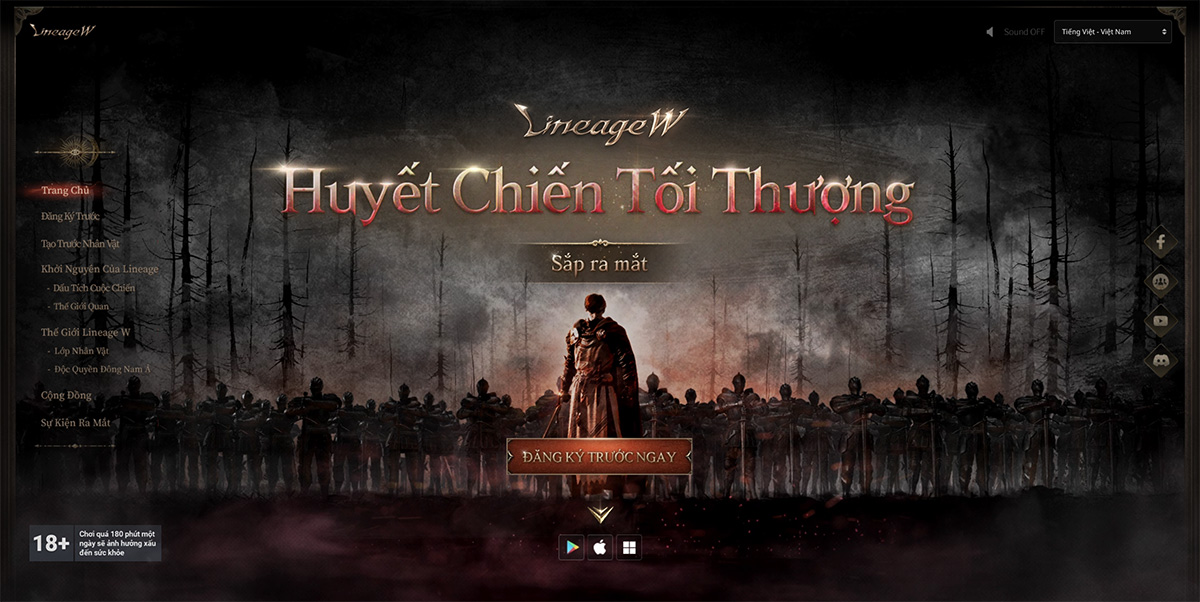 Lineage W chính thức mở đăng ký trước – khởi đầu cuộc đua sức mạnh của game thủ