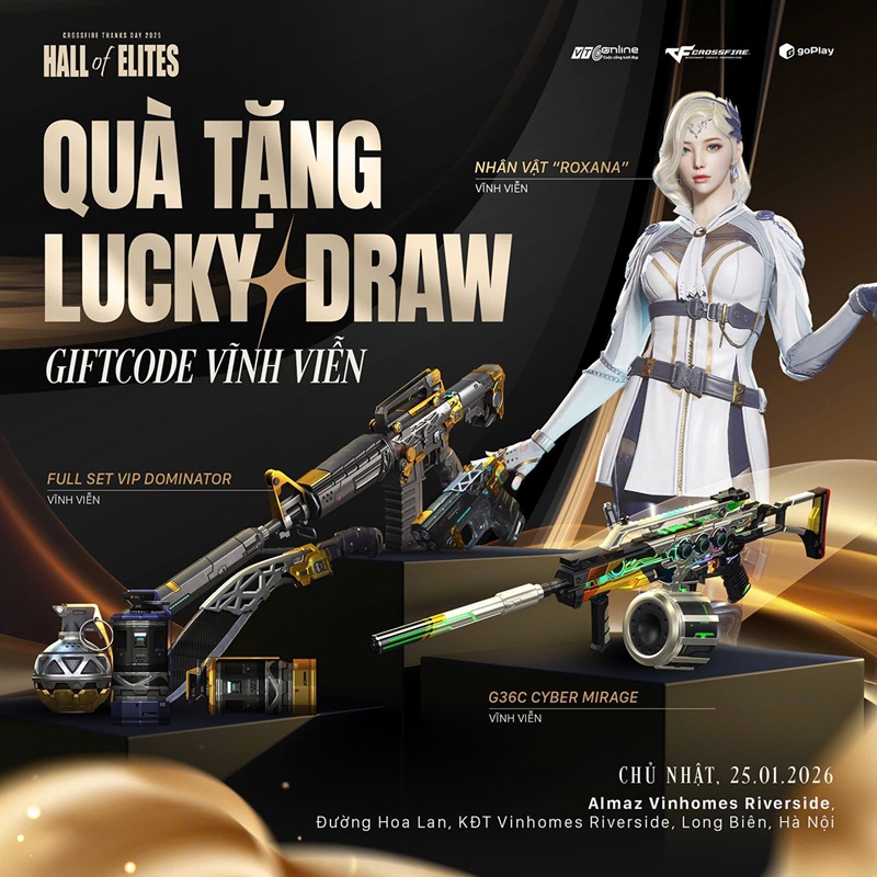 Crossfire Thanks Day 2025 - Hall Of Elites: Khi cộng đồng lần đầu tiên trở thành trung tâm của sự kiện vinh danh và tri ân