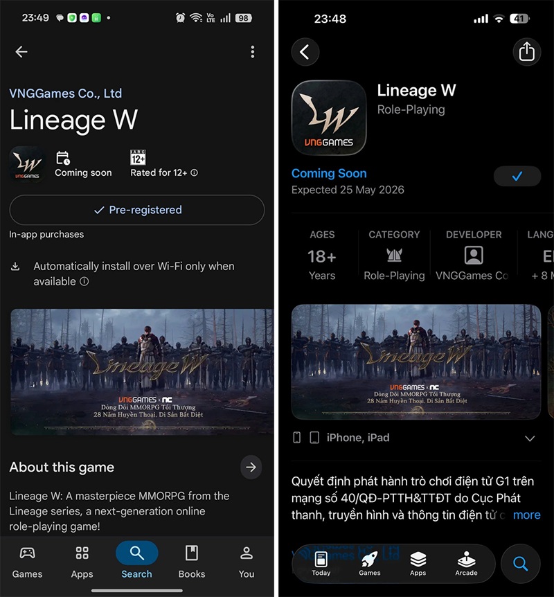 Showcase Lineage W - Hé lộ bí mật của class duy nhất được đặt Huyết Thệ sắp ra mắt tại Việt Nam