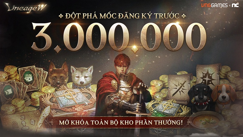 Lineage W mở tải game trước, tiến về ngày ra mắt với khí thế mạnh mẽ