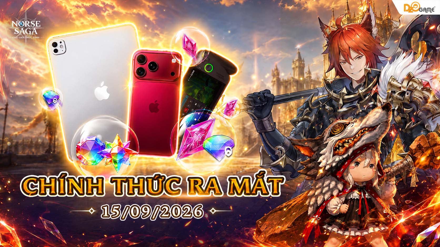 Norse Saga: Cửu Giới Thức Tỉnh chính thức ra mắt Đông Nam Á – Game thủ Việt sẵn sàng chinh phục Cửu Giới