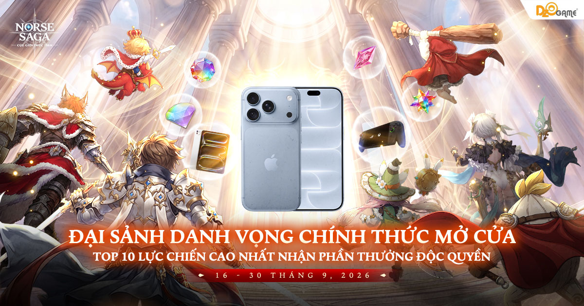 Norse Saga: Cửu Giới Thức Tỉnh chính thức ra mắt Đông Nam Á – Game thủ Việt sẵn sàng chinh phục Cửu Giới