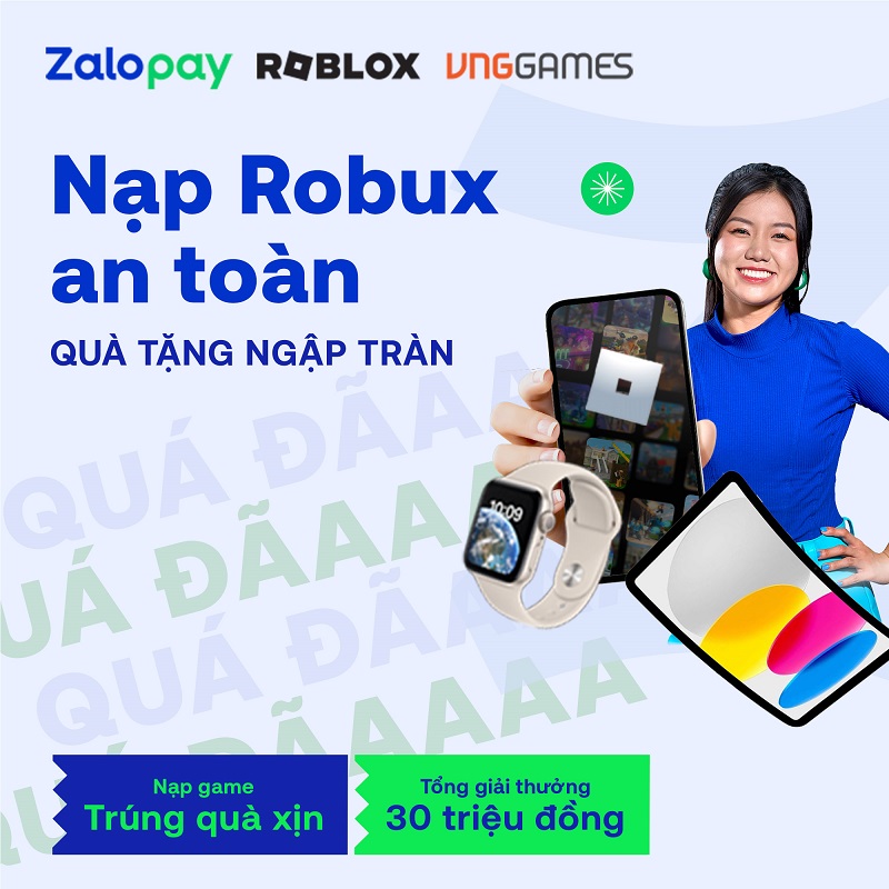 Roblox - VNG chính thức ra mắt cổng nạp mới cùng những ưu đãi hấp dẫn